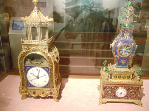 Chinese invented Clocks based on gear cog counts.